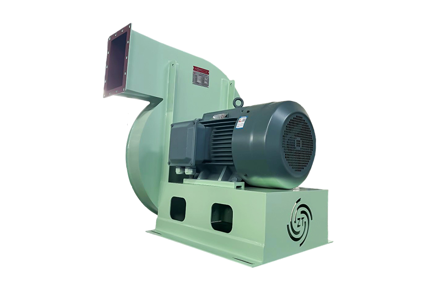 صناعة حماية البيئة - نظام معالجة الفرن الدوار للنفايات الصلبة والسائلة مروحة التبريد