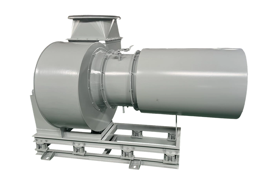 صناعة حماية البيئة - نظام معالجة الفرن الدوار للنفايات الصلبة والسائلة، مروحة دعم الاحتراق