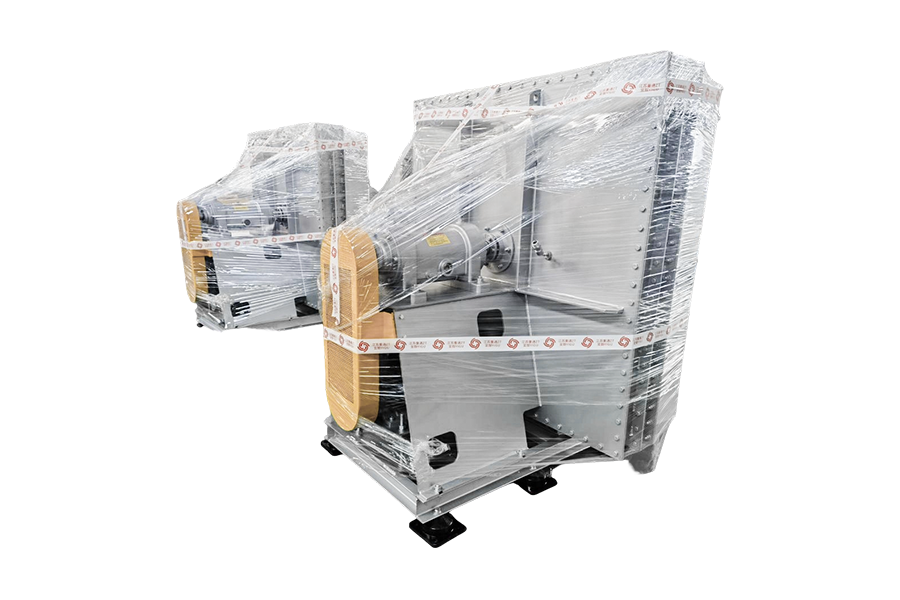 صناعة حماية البيئة - نظام معالجة الفرن الدوار للنفايات الصلبة والسائلة، مروحة متطايرة